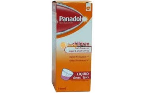 ළමා පැනඩෝල් 100ml - Panadol liquid for children 100ml