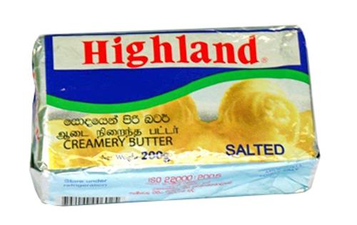 HIGHLAND SALTED BUTTER - 200g